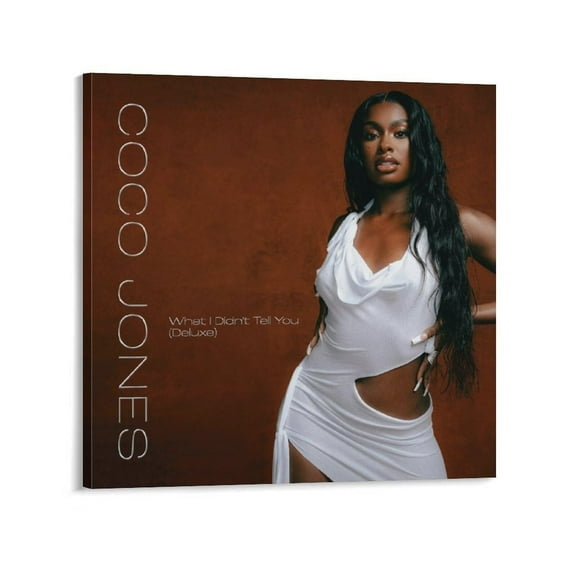 Coco Jones Albums What I Didn't Tell You Music Poster Picture Print Canvas Poster Wall Paint Art Posters Decor Modern Home Artworks