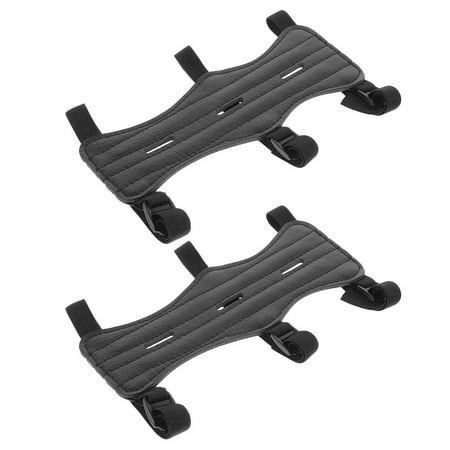 2 Pcs Archery Accessories Protective Gear Arm Guards Portable Adjustable Leather