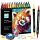thumbnail image 1 of Marcadores de pintura acrílica Recheel, 48 colores, doble punta, 1 of 8