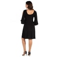 thumbnail image 6 of Maternity Criss Cross Neck Cold Shoulder Dress, 6 of 6