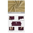thumbnail image 2 of 1-piece Set Of Elastic Sofa Cover Non-slip Sofa Cover, Textured Grid Pattern, 2 of 5