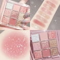thumbnail image 1 of Nine  Eyeshadow Transparent Nine Colour Acrylic Pearlescent Matte Large Earth Colour Eyeshadow Palette Long Lasting Waterproof, 1 of 7