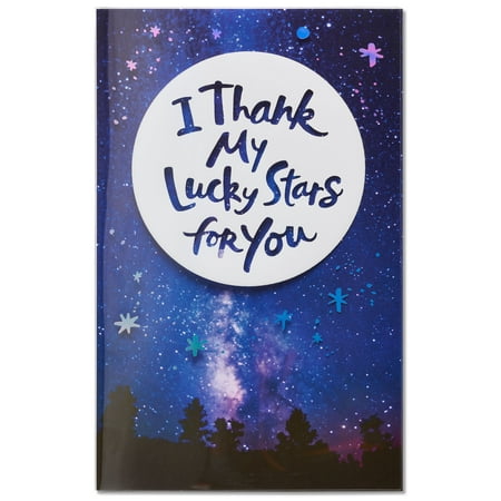 - American Greetings Lucky Stars Birthday Card with Foil