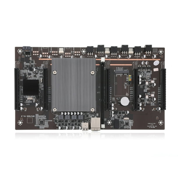 Color RANDOM SATA 3.0 Placa base LGA 2011 32G 100M Tarjeta de red Piezas de la computadora (Piezas de la computadora con clavos destinados a Intel H61 Chipset Desktop PC Sweethay EL018301-00B