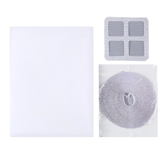 Boovnll Home, Diy Anti-Mosquito Net Insect Fly Screen Window Mesh with Self-Adhesive Strips, Window Screen, Smart Home, Home Essentials
