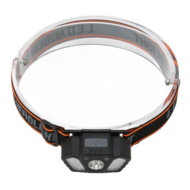 Linterna frontal LED operación con doble botón Faro recargable Cuentas de alto brillo Carga rápida liviana para correr al aire libre ANGGREK Otros