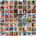 thumbnail image 1 of Juego de 72 pegatinas de anomalías virales - Diseño "Tung Tung Tung", 3,4 x 3,4 cm, colores surtidos, 1 of 5
