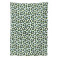 thumbnail image 2 of Botanical Tablecloth, Colorful Monstera Leaves Plain Background, Rectangle Satin Table Cover Accent for Dining Room and Kitchen, 52" X 70", White Multicolor, by Ambesonne, 2 of 2