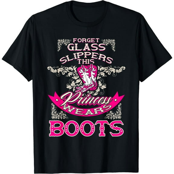 Princess Cowgirl Shirt Western Rodeo Girl Country Girls T-Shirt