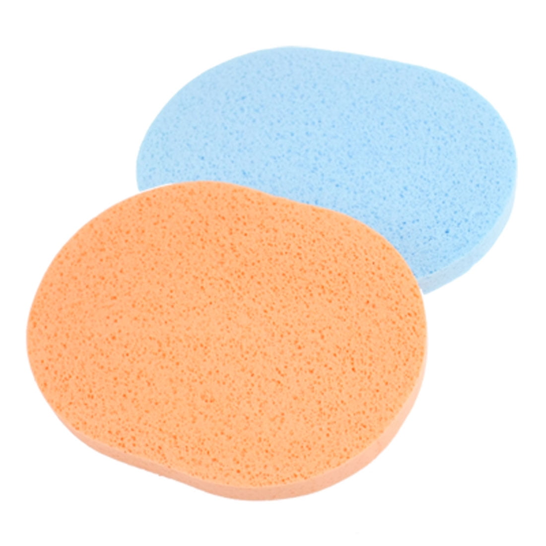 2 Pcs Soft Face Washing Cleansing Sponges Pads Puff for Ladies