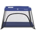 thumbnail image 4 of Dream On Me Travel Light Playard With Mesh Zipper Door, Easy Access, Portable, Navy, 4 of 13