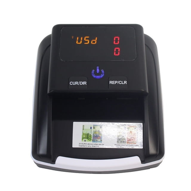 Money Counting Machine Banknote Money Detector Banknote Cash Counter Using UV/MG/IR/DD Test Detector Counterfeit Currency Detector ,User Friendly