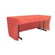 thumbnail image 1 of LA Mantel ajustable de popelina de poliéster con espalda abierta de lino 96 "L x 30" W x 30 "H, Coral LA Linen TCpop_OB_fit_96x30x30_CoralP55, 1 of 1