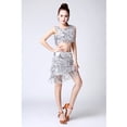 thumbnail image 3 of Traje Moderno de baile tino Fmenco Soledad, lentejues, Conjunto de Ropa de baile, 3 of 10