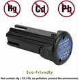 thumbnail image 5 of 2pack Heshunchang battery 3.6V 3.0Ah Replace for Hitachi EBM315 326299 326263 TL363B.15Q, 5 of 10