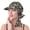 B, variant on Stylish Baseball Cap and Hijab Set for Girls and Teens - Trendy Floral, Leopard Print, and Polka Dot Designs