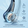 thumbnail image 4 of Portable Neck Fan, Hands Free, 360° Cooling,Wearable Quiet for Outdoor Indoor,4000mAh,3-Speeds, 4 of 6