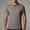 (Casual 130)Brown, variant on Mens Summer T-Shirt Fashion T Shirt Oversize Refreshing Loose-fitting Middle-aged Business Short Sleeve Casual Tops Tees Plus Size