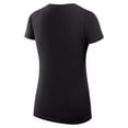 thumbnail image 3 of Women's G-III 4Her by Carl Banks Black St. Louis Blues Super-Slim Fit Lightweight Graphic V-Neck T-Shirt, 3 of 3