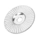 thumbnail image 3 of Disco de lijado plano para tallado y modelado, herramienta de pulido para amoladora angular, 100 mm, color plateado, 3 of 12