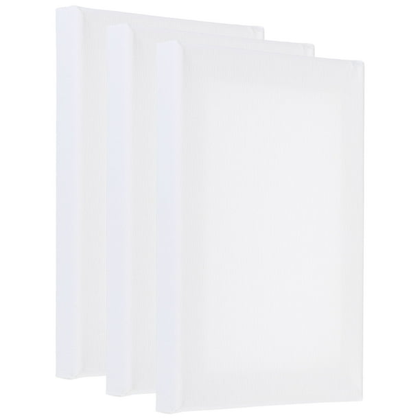 Looife Professional Canvas Panels - 8x8 Inch, 7 Pack, Pre-Stretched & Primed For Oil & Acrylic Painting