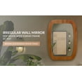 thumbnail image 3 of 25X33 Wide Wood Frame Mirror, 3 of 4