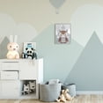 thumbnail image 2 of Stupell Industries Be Wise Quote Loveable Owl Snowy Mountains,11 x 14,Designed by AE Design, 2 of 7