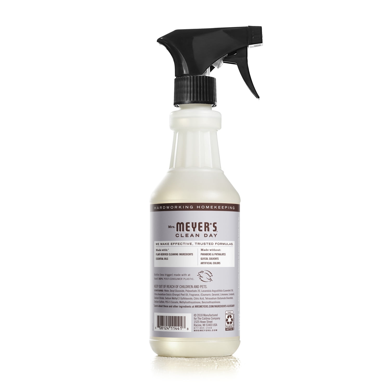 Mrs. Meyer's Clean Day Multi-Surface Everyday Cleaner, Lavender Scent, 16 Fl Oz Bottle