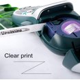 thumbnail image 2 of 5PK Compatible Dymo Letratag Refills Clear 16952 Label Tape, 12mm Letratag Black on Clear Refill Compatible, 2 of 5