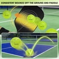 thumbnail image 3 of Koomade 8 Pack Pickleball Balls 40 Holes Indoor/Outdoor 6 Pack Green+2 Pack Blue, 3 of 8