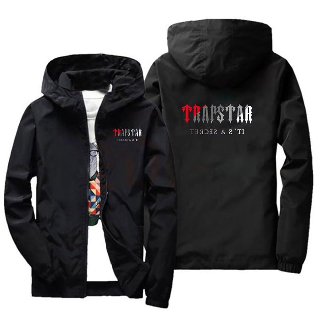 Manteaux de Ski et de Neige Imperméables pour Hommes Trapstar Imprimés d'Hiver Coupe-Vent Imperméable Manteau d'Aventure de Randonnée Coupe-Vent Manteau d'Extérieur avec Capuchon Décontracté Grande Taille en Vermillon, Taille P. Ce Coupe-Vent pour Hommes Présente un Imprimé Audacieux du logo Trapstar à l'Avant et à l'Arrière, un design à Capuchon, et une Fermeture Éclair. Idéal pour le Ski, la Randonnée et les Tenues Décontractées, Il Offre une protection Coupe-Vent et Imperméable pour les Aventures en Plein Air.
