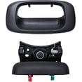 thumbnail image 5 of Premium Tailgate Handle Latch and Bezel Trim with Rod Clips, Fits for 1999-2007 Chevy Silverado GMC Sierra 1500 2500 3500, Replaces# 15997911, 15228539, 15228540, 15228541, 5 of 6