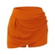 thumbnail image 3 of Gibobby Shorts Deportivo Falda estampada de entrenamiento informal diario para mujer Tenis Yoga Deporte Falda Pantalones cortos Falda(Anaranjado, XL), 3 of 4