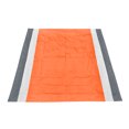 thumbnail image 2 of Bsvklp Manta Playa Impermeable Duradera Esterilla Pastizales para Senderismo Al Aire Libre (naranja Y Blanco), 2 of 9