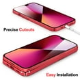 thumbnail image 7 of JETech Upgraded Slim (0.85 mm Thin) Case for iPhone 13 6.1-Inch, Camera Lens Cover Full Protection, Slim Fit Ultra Thin Lightweight Matte Hard PC, Support Wireless Charging (Red), 7 of 7