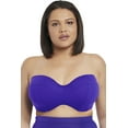 thumbnail image 4 of Elomi Womens Plus Size Essentials Bandeau Bikini Top Style-ES7532, 4 of 4