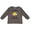 Charcoal Grey, variant on Inktastic Cute Bee Grammie's Little Honeybee with Stars Boys or Girls Long Sleeve Toddler T-Shirt