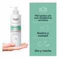 thumbnail image 4 of Eucerin Dermopure Oil Control 400ml Gel Limpiador Facial Antiacné Piel Grasa Sensible Hombre Mujer, 4 of 7