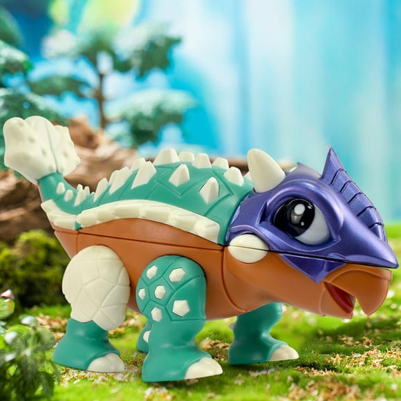 EQWLJWE Learning & Education Toys,Handheld Games for Kids Electronics,Ankylosaurus Dinosaur Animals Shaped Alien Third Orders Puzzle Toy Splicing Toy Doll Boys and Girls Holiday Birthday Gifts