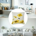 thumbnail image 5 of nygtbtfer  Summer Decorations for Home, Lumbar Pillow Decorative Throw Pilow Covers for Couch,Daisy Farmhouse Outdoor Cushion Case for Sofa Mustard Small Throw Pillow White, 5 of 7