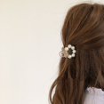 thumbnail image 1 of Boho perla pelo garra Clips Vintage perla pelo mandíbula Clips pequeña garra de pelo abrazadera boda perla horquilla Barrette perla sujetar pelo mandíbula Clips, 1 of 5