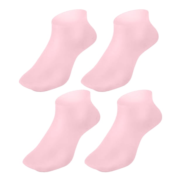 Moisturizing and Exfoliating Silicone Socks for Women - Beach & Foot Spa Use