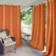 thumbnail image 1 of Home Fashions Indoor/Outdoor Patio Gazebo Pergola Solid Grommet Top Single Panel Window Curtain Drape ”x” ( Panel), 1 of 8