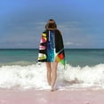 thumbnail image 6 of PHYHOO Beach Towel Sand Free Quick Dry Towel Microfiber Oversized Colorful Piano Keyboard Music Travel Towel Absorbent Bath Towel Compact Towel Blanket for Women Men Camping Swim, 6 of 8
