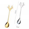 thumbnail image 5 of Joernso Stirring Spoon Food-grade with Long Handle Stainless Steel Coffee Tea Soup Sugar Dessert Spoon for Christmas, 5 of 8