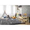 thumbnail image 4 of Alfombra TWINNIS 183x274 cm de felpa suave gris antideslizante, 4 of 9