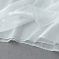 thumbnail image 4 of RXIRUCGD Chemisier Chemise Haut Uni à Col Montant à Manches Longues Décontracté pour Femme Printemps Été, Blanc, Taille : 2TG, 4 of 6