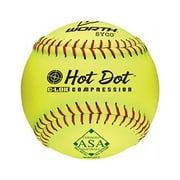 Worth Hot Dot 12 in. Asa Slow-Pitch Softball