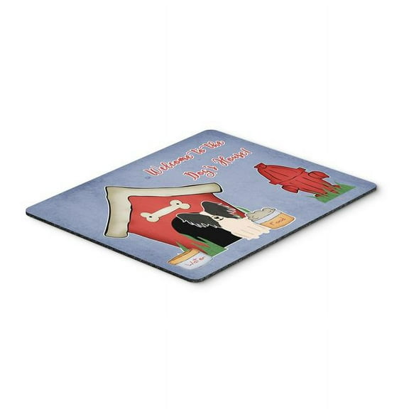 Carolines Treasures  Dog House Collection Papillon Black & White Mouse Pad