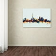 thumbnail image 3 of Trademark Fine Art "Toronto Canada Skyline Blue" Canvas Art by Michael Tompsett, 3 of 3